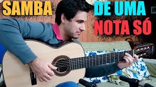 SAMBA DE UMA NOTA SÓ | Tom Jobim | Solo de Violão | Marcos Kaiser