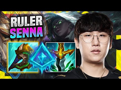 RULER DESTROYING WITH SENNA! - GEN Ruler Plays Senna ADC vs Aphelios! | Season 11