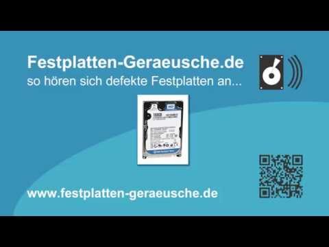 Festplatten Geraeusch "Melodie" Western Digital WD1600BEVE