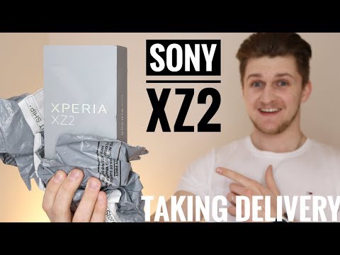 Sony XZ2 | Taking Delivery \ Unboxing & Setting Up
