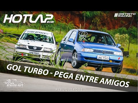 Gol 2.0 T x Gol 1.9 T - Hot Lap no Brasília Kart