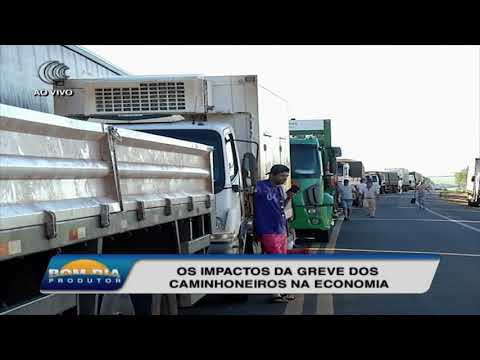 Os impactos da greve dos caminhoneiros na economia
