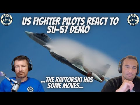 US Fighter Pilots Take On The SU-57 Demo