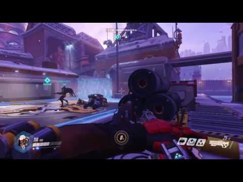Overwatch: Beta gameplay pt17(final)- Final beta win with NewNightsh8de