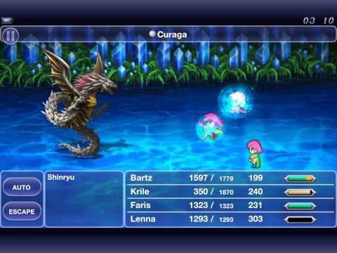 Final Fantasy V ( iOS )  Shinryu ( 神竜 Shinryuu )