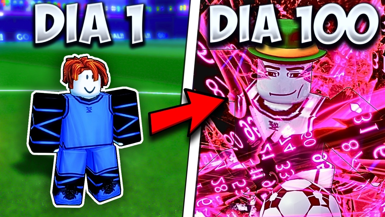 Passei 100 Dias no Blue Lock Rivals