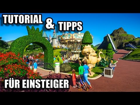 Planet Coaster Tutorial Deutsch - Einsteiger und Erste Schritte - Tutorial German