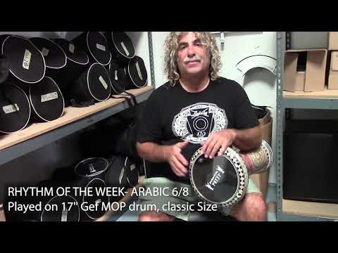 DARBUKA RHYTHM OF THE WEEK- ARABIC 6/8