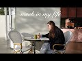 a week through my eyes - creating my vision board 📷 + inner work🫀