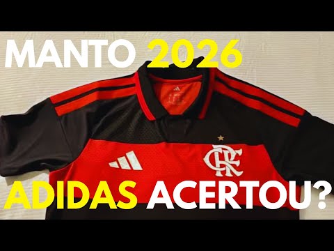 VAZOU A NOVA CAMISA TITULAR DO FLAMENGO PARA 2026