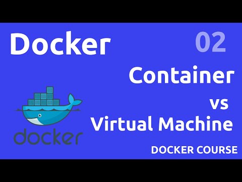 Container vs Virtual Machine Docker 02