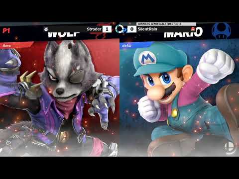 SOS 171 SSBU Winners Semifinals - Stroder (Wolf) vs SilentRain (Mario)