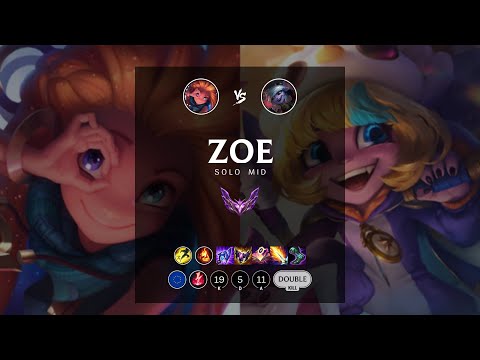 Zoe Mid vs Tristana - EUW Master Patch 12.20
