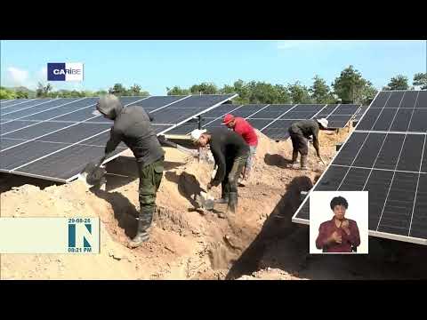 Avanza construcción de parque fotovoltaico en la Isla de la Juventud