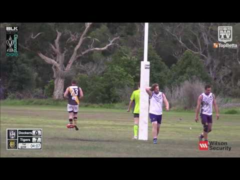 2016 BDAFL 1st Division - Full Match Replay - Lake Maquarie Dockers Vs Gosford Tigers