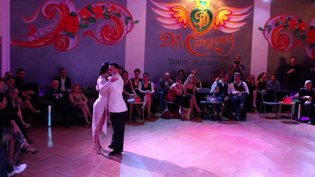 Natalia Cristofaro & Pablo Calvelli 1/4 - 2 Corazones Tango Accademia - Rimini 1/02/2019