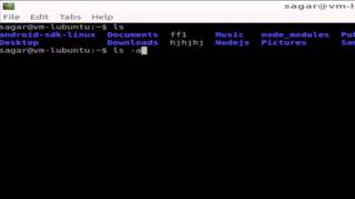 How to view only hidden files and directories in Linux Shell terminal