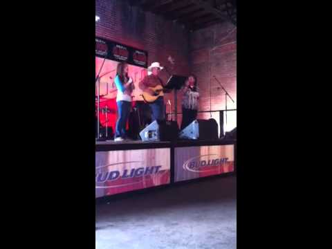 Byron Haynie, Taylor Parks and Betsy Stroder singing Whiskey Lullaby by Br