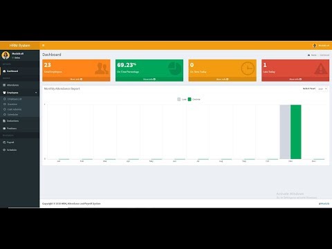 Human Resource  Management System In PHP With Free Source Code Download