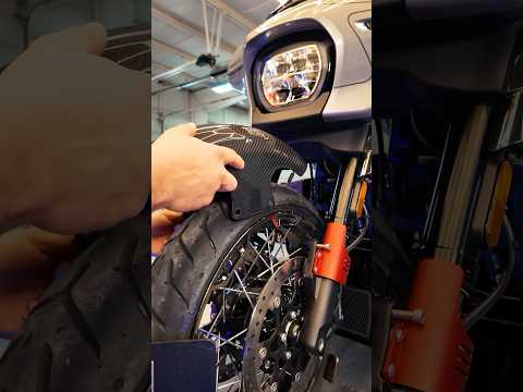 24-25 CARBON FIBER CHOPPED FRONT FENDERS! ⚡️ #hogworkz #harleydavidson #streetglide #roadglide