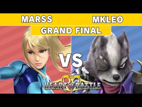 Heart of Battle - Marss (Zero Suit Samus) vs Echo Fox MkLeo (Wolf) Grand Final - Smash Ultimate