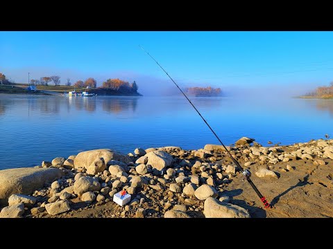 Shore Fishing on the Beautiful North Saskatchewan River (Cecil Ferry Crossing)