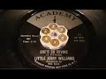 LITTLE JERRY WILLIAMS - SHE'S SO DEVINE (1958)