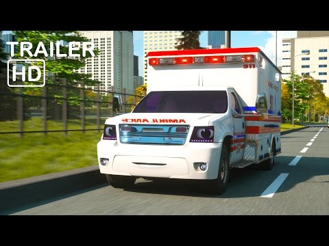 Florence the Ambulance and Ross the Race Car - Trailer -  Real City Heroes (RCH) Videos for Children