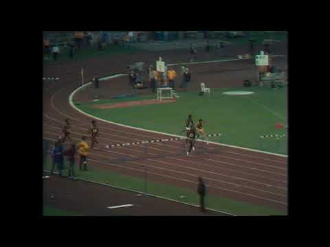 HARALD SCHMID VENCE A EDWIN MOSES (1977)