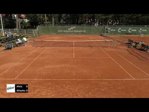 ITF juniors J5 Hanko : Elias Alkio - Fredrik Alhanko