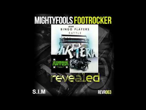 Bingo Players vs. Kernkraft 400 - Rattle vs.Zombie Nation ( S.I.M Funky Footrocker Mash up )