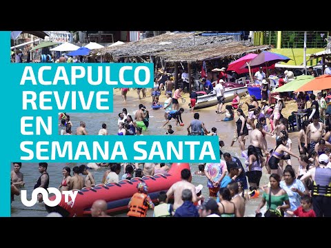 Acapulco está en pie, revive y tiene un muchos turistas