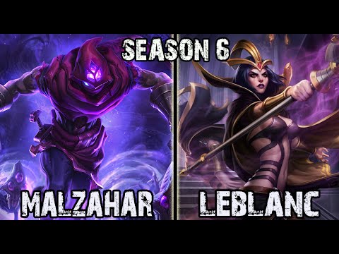 SKT T1 Faker Malzahar vs Leblanc MID Ranked Challenger Korea