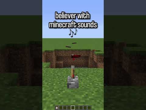 SychoShorts - Believer with Minecraft sounds! #shorts @TwiShorts