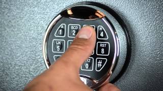 Cannon Safe - FAQs - How do I program my safe code? (NL Keypad)