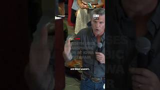 Hegseth uses transphobic slur at Iowa State Fair