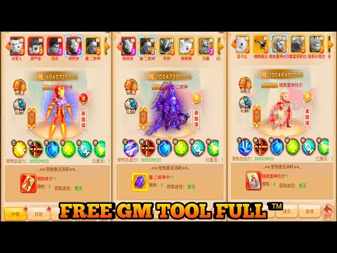 Anime Marvel x Westward Journey H5 - GM TOOL FULL Private Server CN