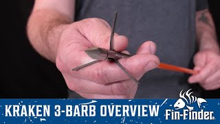 Fin-Finder - Kraken 3 Barb Point Overview