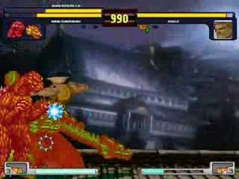 guile (me) vs the monsters