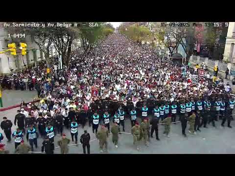 Operativo de seguridad Milagro 2025 desde el Centro de Videovigilancia