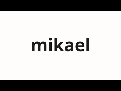 How to pronounce mikael | 미카엘 (Michael in Korean)