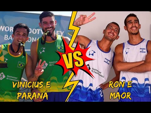 Final Mundial Israel - Vinicius e Paraná (Brasil) vs Ron e Maor (Israel)