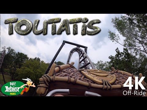 Toutatis - 4K On-Ride - Parc Astérix - Intamin LSM Coaster - Multilaunch Coaster - POV