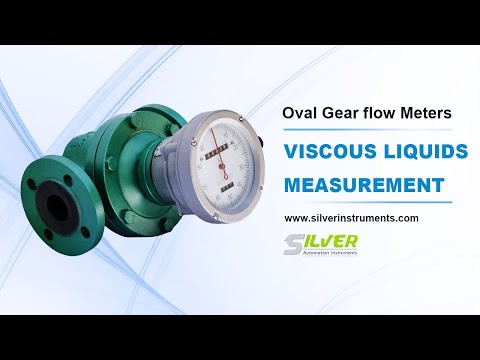 Oval gear flow meter