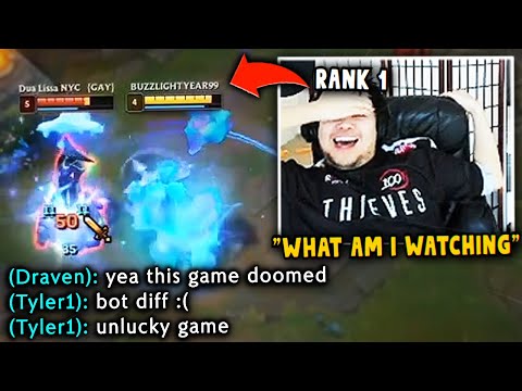 RANK 1 JUNGLER & RANK 1 NUNU Reacts to Tyler1's First Nunu Game