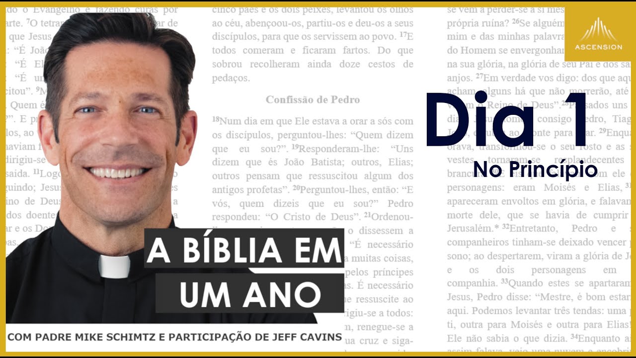 Dia 1: No Princípio - A Bíblia em um Ano (com Pe. Mike Schmitz)