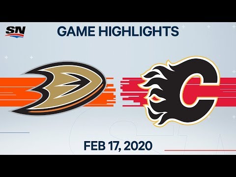 NHL Highlights | Ducks vs. Flames – Feb. 17, 2020