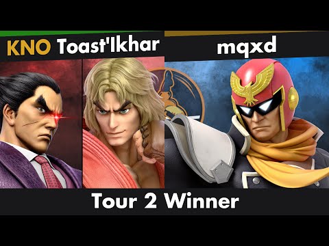 Level Up'Smash S2 #19 - Toast'Ikhar (Kazuya, Ken) vs mqxd (Captain Falcon) - WR2
