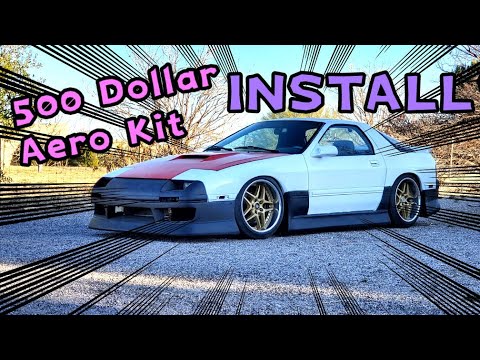 FC RX7 Duraflex BN Replica Aero Install