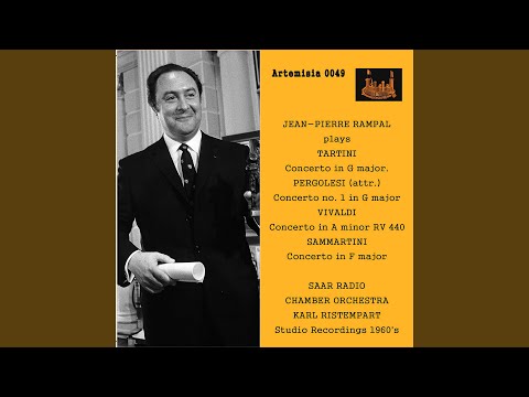 Recorder Concerto in F Major (Arr. for Flute & Strings) : I. Allegro